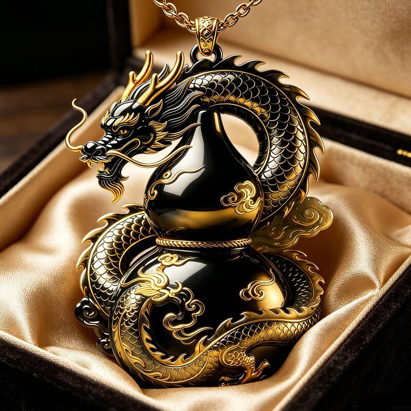 Original Authentic Black Dragon Pendant with Auspicious Meaning, Bringing Blessings and Protection to Family Members, Commemorative Decorative Chain Original Authentic Black Dragon Pendant with Auspicious Meaning, Bringing Blessings and Protection to Family Members, Commemorative Decorative Chain
