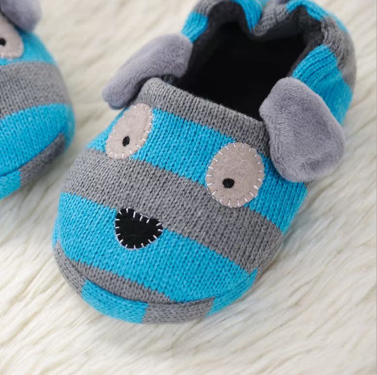 Chaussons enfants en suède pour hiver - Ref 1015273 Image 13