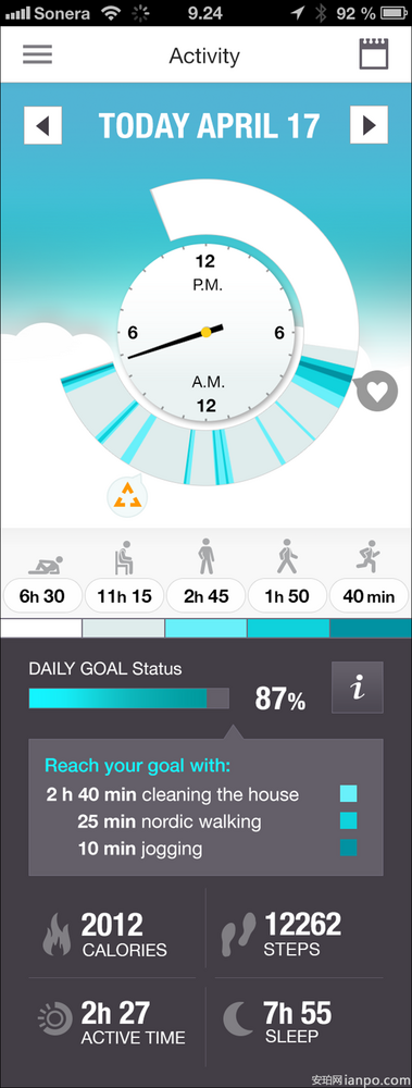 Flow_Mobile_App_today_activity_clock