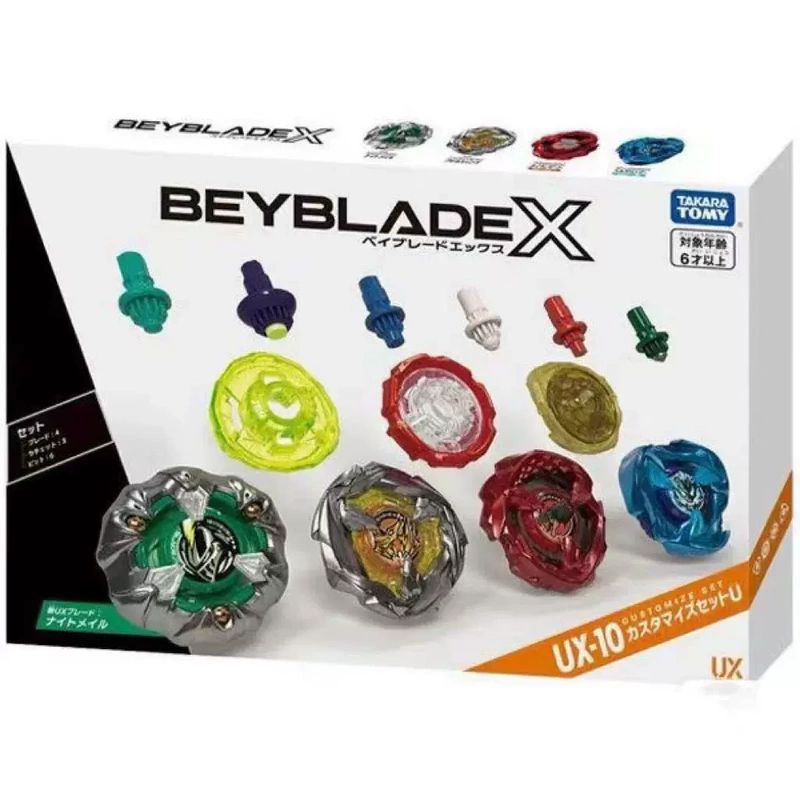 Authentic Takara Tomy Beyblade X Ux-10 Set Popular Battle Beyblade Hong Kong Version in Stock