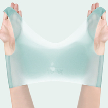 Unmarked underwear womens thin summer big breasts show small gathering without steel ring bra mask yarn bra breathable and comfortable summer