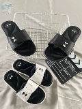 Under armour, женские спортивные поролоновые тапочки для отдыха на липучке, (в наличии на складе)