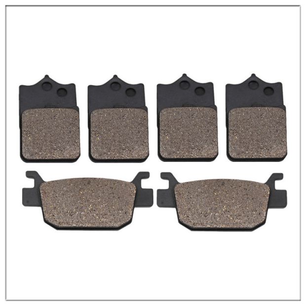 Thích nghi với Qianjiang Benalin Jinpeng 502 TRK502 Cub 500 BJ500GS má phanh trước và sau - Pad phanh phanh cbs