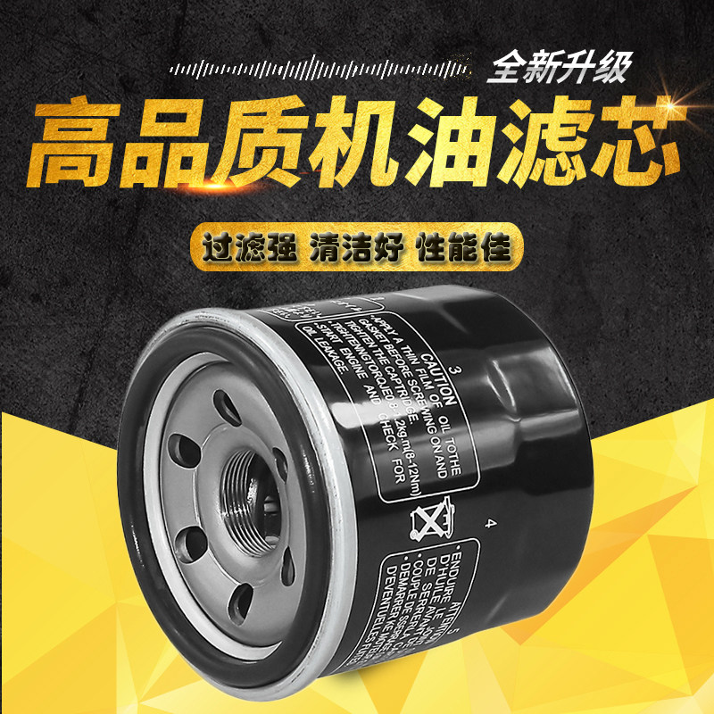 Adapted to Suzuki GW250 GW250F GSX250R DL250 Benda 400 Huanglong 300 600 oil filter