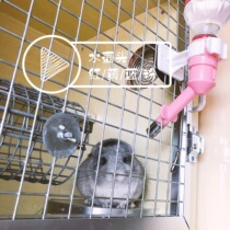 Hanging drinker head cat dog squirrel chinchia marmot mink and other small pet drinker kettle head convenient without water leakage