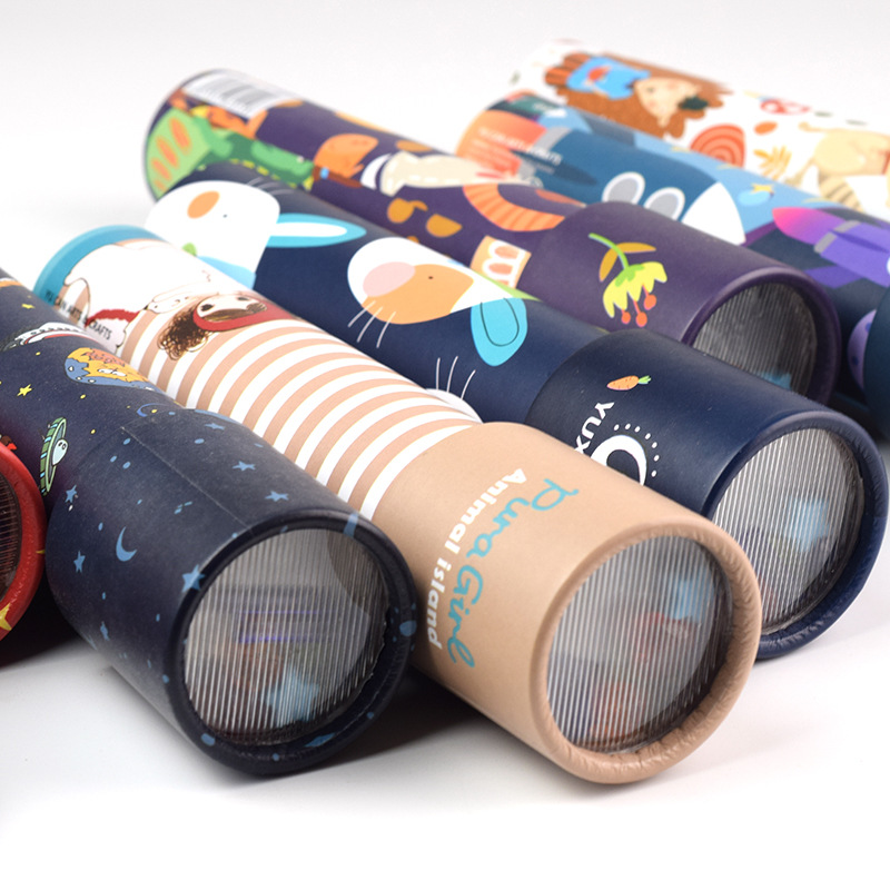 Child Kaly Toy Multi-Prism Telescope Kindergarten Elementary School Students Science Experiment Nostalgia Puzzle Toys