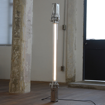 Living room bar restaurant industrial style creative strip clothing store designer loft duplex personality medieval chandelier