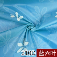 210D Blue Six Leaf