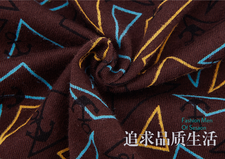 Cửa hàng flagship đậu đỏ 2018 nam boxer mid-cotton thoải mái đồ lót bốn hộp quà quan lot in hinh ngo nghinh