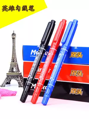 10 Heroes 883 small double-head marker pen erasable water-based painting water-based Hook pen