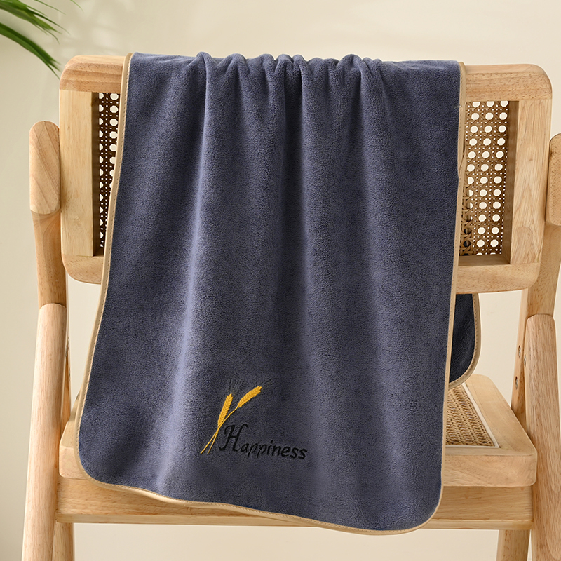 New 2025 Microfiber Bath Towel, Large Size, Body Wiping, Adult Men's Household Bath Towel, Absorbent Face Towel