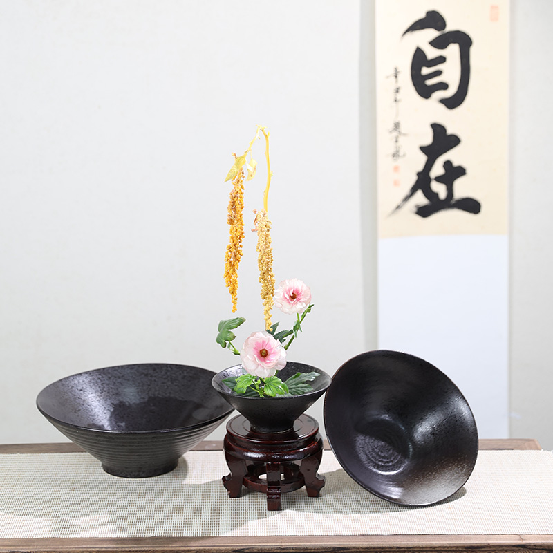 伝統工芸 工芸美術＊中国 古玩 陶磁器＊武将 兵 置物 花立 花入 花生