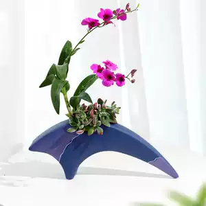 池坊　花器　立花　生花　自由花 特別科 第2期 自由花 異質素材 花火🎆 #fireworks #池坊中央研修学院