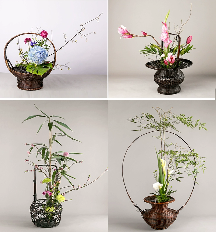 Trung Quốc hoa hoa zen vườn hoa phòng khách trong nhà trang trí hoa bình hoa chậu gốm - Vase / Bồn hoa & Kệ