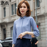 Серый синий (круглая шея темная планка)