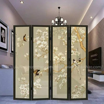 Clad glass clip silk painting silk painting landscape painting ink painting ink painting ink mountain silk glass painting clip Juan silk partition