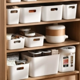 Импортированная японская муджи ежедневные предметы первой необходимости настольные столы для хранения корзины для хранения закуски пластиковая косметика домохозяйственная отделка