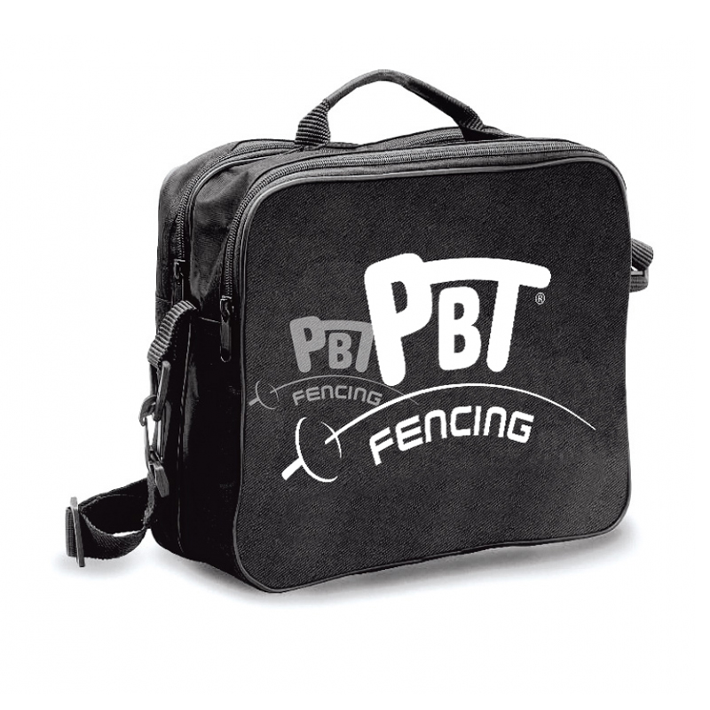 PBT Import Shoulder Bag Flower Sword Heavy Sword Sword Fencing Equipment Containing bag Hungary black 34x27x16cm