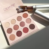 Phấn mắt màu Colourpop12 Có xin vui lòng đĩa hoàng hôn / đưa nó cho tôi phấn mắt peach c