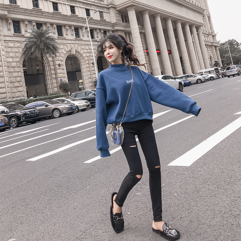 Sweatshirt femme TWINCITY en Coton - Ref 3216972 Image 13