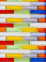 Custom glass brick transparent square bathroom partition wall bedroom hotel bar background porch frosted color