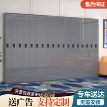 New billiard cue storage cabinet billiard hall cue display cabinet password lock member-specific cue cabinet storage cabinet