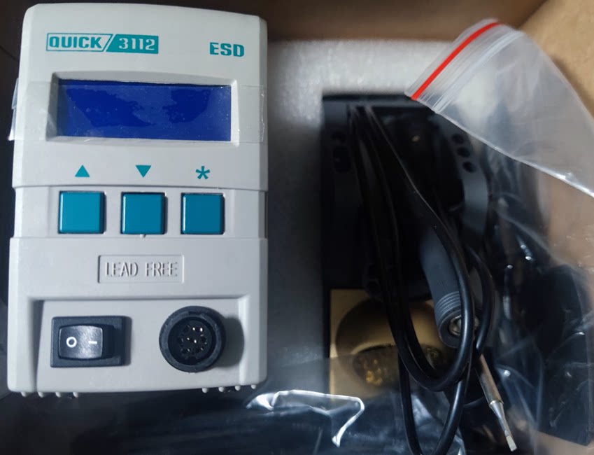 Original Quick QUICK3112 LCD display welding station Quick 3112 LCD screen suitable for precision welding