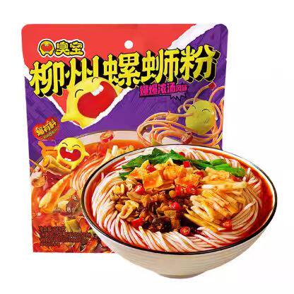【任选4件】臭宝螺蛳粉土豆粉冲泡螺丝粉丰享版柳州干拌火鸡速食