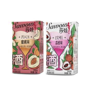 莎娃酒类旗舰店?Mini鸡尾酒120ml*4盒券后14元包邮