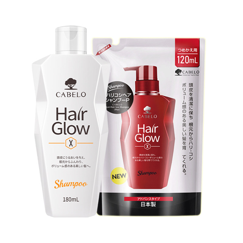 卡蓓诺防脱洗发水固发密发护发蓬松控油精华防脱发洗发露液进口