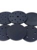 5-Inch 6-Hole 6-Inch 17-Hole Grinder Protective Pad Pneumatic Dry Grinder Sponge Buffer Pad Self-Adhesive Soft Pad Protective Pad