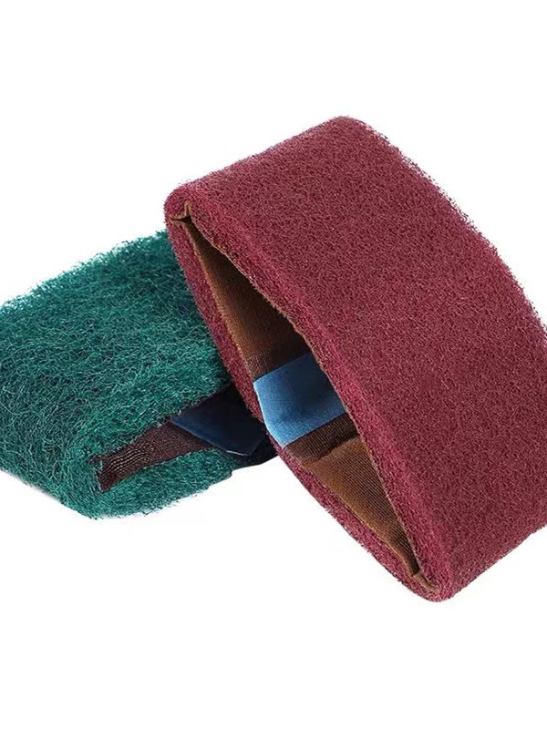 Pneumatic Sanding Belt Scouring Pad 260*60 Wire Drawing Belt Nylon Fiber Metal Grinding Polishing Wire Drawing Nylon Belt