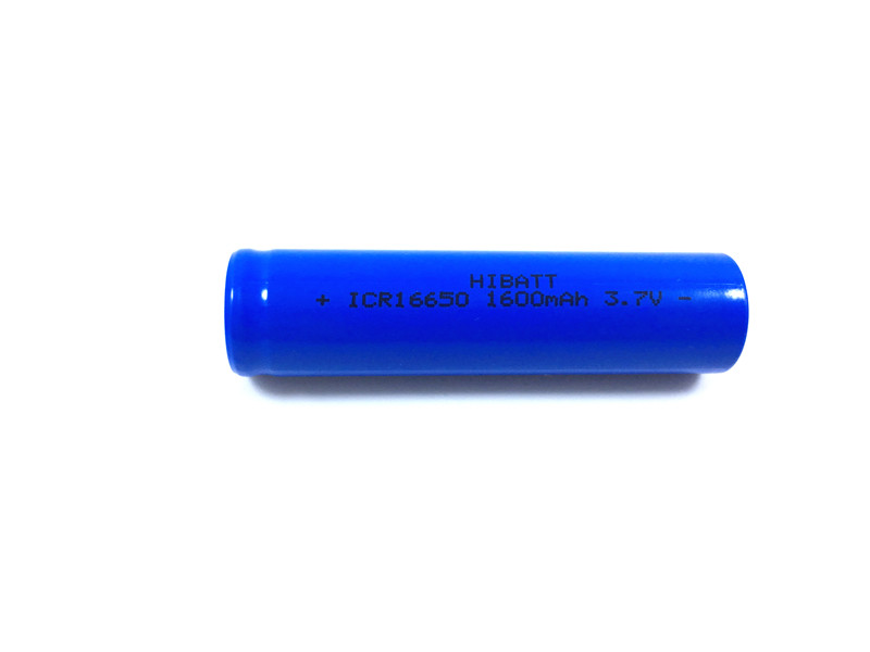 Factory Direct new 16650 3 7V 1600mAh foot capacity rechargeable lithium battery non-18650