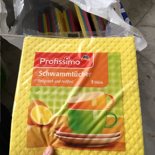 Немецкий DM оригинальный импортный Profissimo Kitchen Wipes, посуды, не придерживайтесь масла для загрязнения