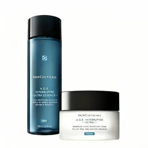 【顺丰速达】修丽可age家族抗老抗皱精华面霜套组30%玻色因溶液