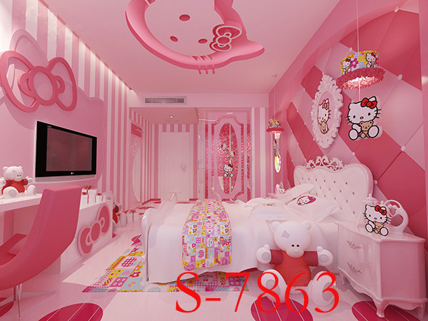 New anchor background cloth Douyin net red live broadcast room Kuaishou 3D three-dimensional background warm and atmospheric wallpaper for boys and girls