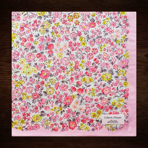 Японский хлопковый носовой платок, тонкий шарф в форме цветка