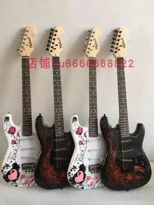 New electric guitar ST Set electric guitar accessories White can be customized new audio effects