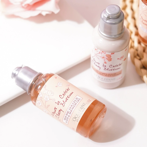 L'occitane, сладкий крем для тела, гель для душа, питательный увлажняющий комплект со стойким ароматом для путешествий, пробник, образец среднего размера, долговременный эффект