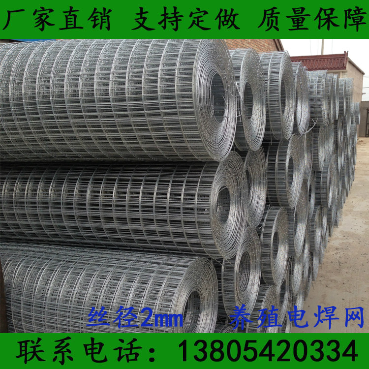 Hot-dip galvanized welded wire mesh wire mesh does not rust wire mesh welded wire mesh protective mesh breeding net factory direct sales