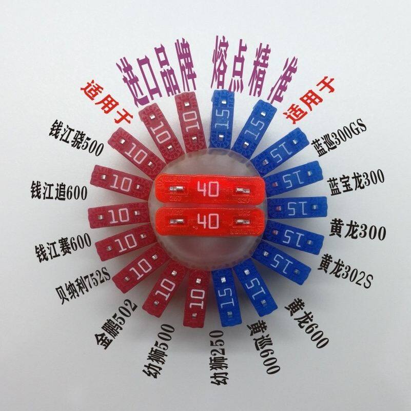 Yellow Dragon 600300302S Young Lion 250500 Jin Peng Qianjiang Qianjiang 500 pursuit race 600 Locomotive Fuse