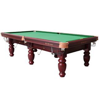 星牌台球桌家用标准型桌球台中式黑八成人台球桌室内桌球XW118-9A