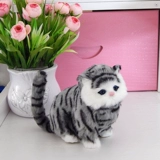 Кукла, плюшевая игрушка, милая модель животного, кот, котенок, подарок на день рождения