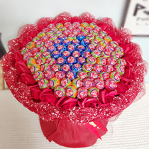 99 True Stick lollipop bouquet cartoon bouquet candy for girlfriend birthday creative Valentines Day gift