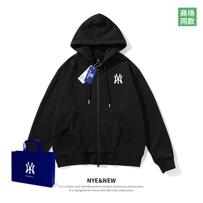 2025 Sweatshirt for Men and Women, Couple Style, Cardigan with Zipper, Autumn Knit, Heavyweight, Loose Hoodie, Casual Hooded Trendy Jacket