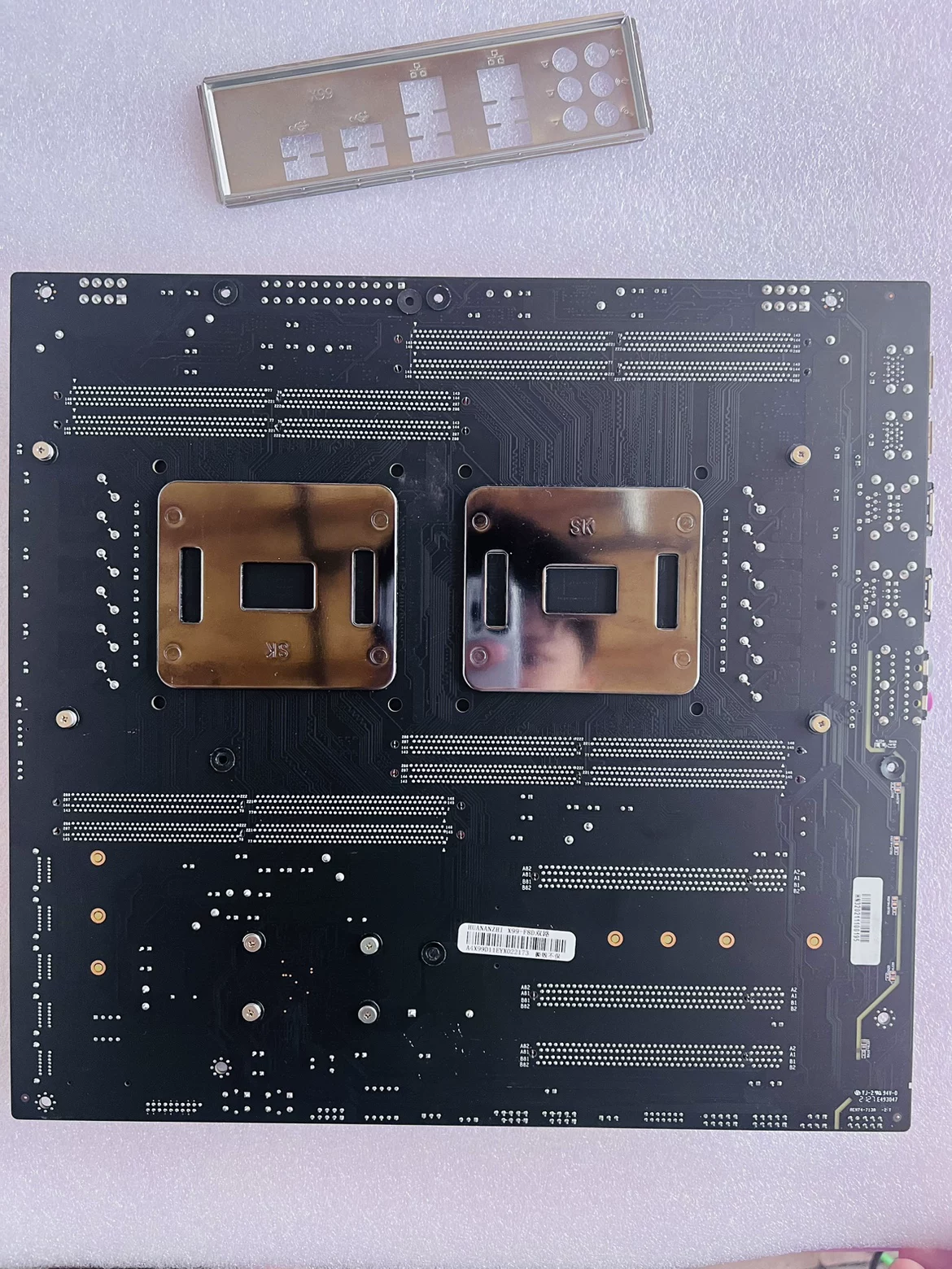 Материнская плата HUANANZHI/ X99-F8D dual-road поддерживает память E5 V3V4 DDR4