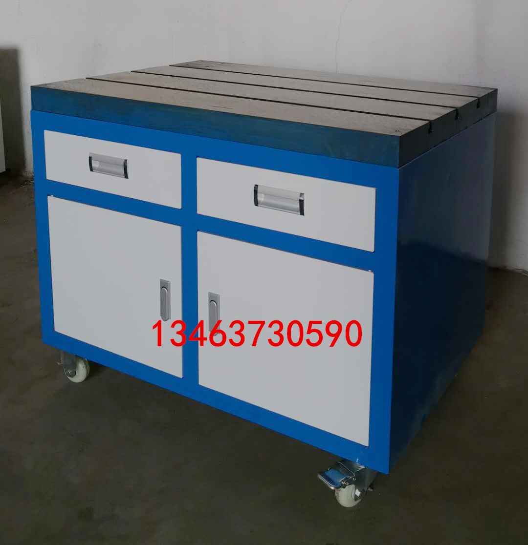 Factory direct cast iron tapping machine table Tapping machine flat platform bracket with T-slot 600*900 flat plate