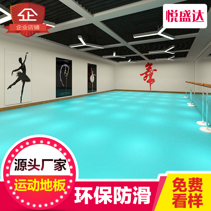Dance classroom special geoglue mat indoor pvc sports plastic floor early education center kindergarten wear - resistant geoglue
