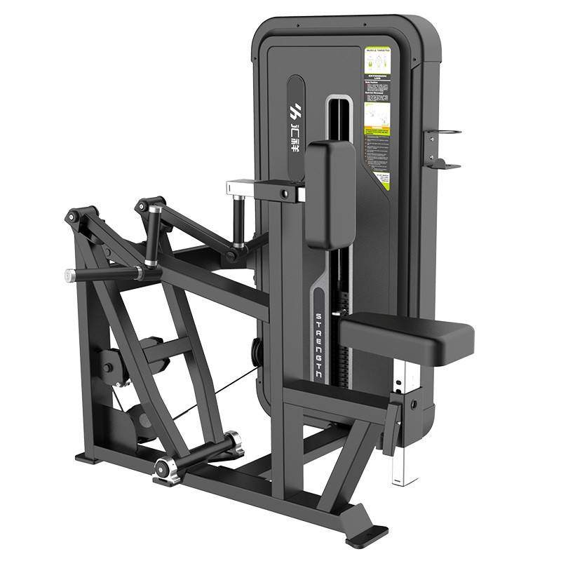 Huixiang HX-5034A Commercial Sitting Boating Parallel Pull Back Trainer Back Muscle Exercise Strength Training Equipment