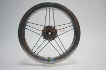 14 inch aluminum rim wheel set custom 412